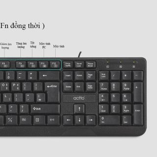 Bàn phím có dây văn phòng- Base Keyboard Actto KBD-38 -