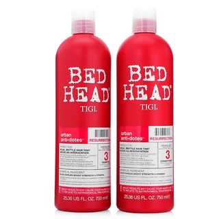 Bộ đôi Dầu gội Bed Head Tigi đỏ số 3 dành cho tóc hư tổn nặng giá sỉ