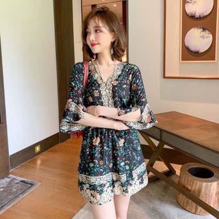 Jumpsuit Hoa Nhí Cực Xinh giá sỉ