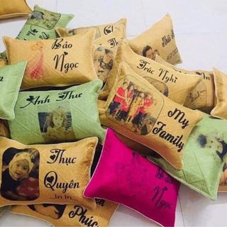 Gối in theo yêu cầu