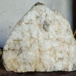 thạch anh trắng nguyên khối