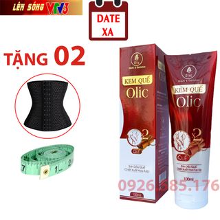 [DATE 2023] Kem tan mỡ olic thanh lí - Gel săn chắc quế olic giảm eo mẫu mới
