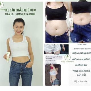 [DATE 2023] Kem tan mỡ olic thanh lí - Gel săn chắc quế olic giảm eo mẫu mới