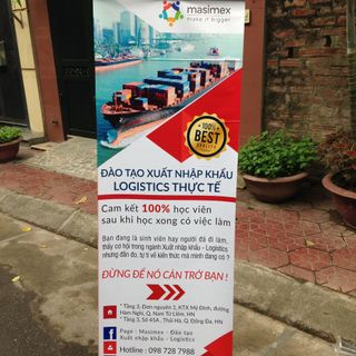 Standee, giá cuốn nhôm loại tốt 60x160cm