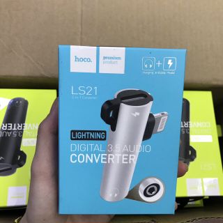 Cổng chuyển tai nghe + sạc Hoco LS21