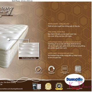 Đệm lò xo túi liên kết Dunlopillo Audrey Anh Quốc