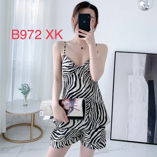 MBN003-Bộ ngủ lụa 2 dây chất đẹp
