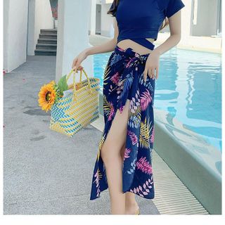 Set Đồ bơi 3 chi tiết ngắn tay cho nữ