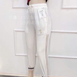 QUẦN BOM ĐŨI LƯỚI THÊU HOA CÚC SIÊU XINH