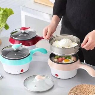 NỒI LẨU ĐIỆN MINI ĐA NĂNG CÓ TAY CẦM