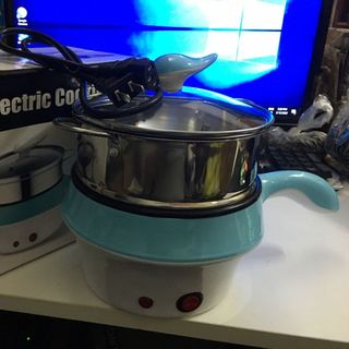 NỒI LẨU ĐIỆN MINI ĐA NĂNG CÓ TAY CẦM