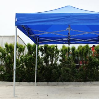 Nhà dù, khung lều bạt 3x3m gấp xếp bằng sắt