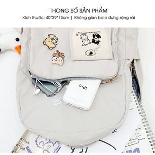 Balo họa tiết mèo con cực xinh xắn D1457