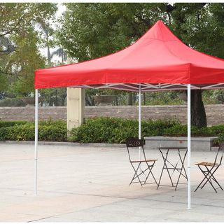 Nhà dù, khung lều bạt 3x3m gấp xếp bằng sắt