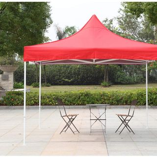 Nhà dù, khung lều bạt 3x3m gấp xếp bằng sắt