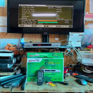 Đầu thu dò ́ng vệ tinh Vinasat 1,2 K49