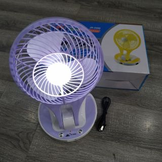 QUẠT SẠC TÍCH ĐIỆN MINI FAN JR 5580
