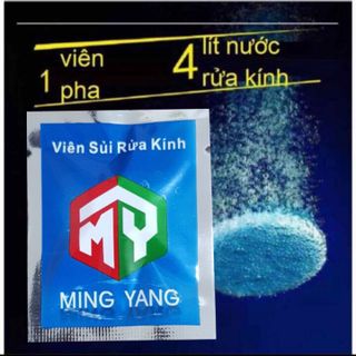 Viên sủi rửa kính