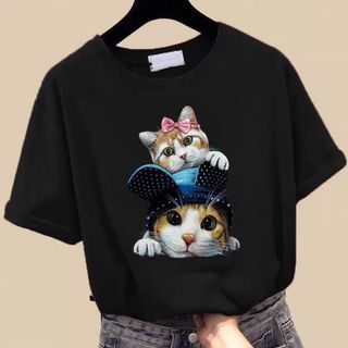 T-shirt Áo thun nữ In hình thú Cưng nhất Mùa HÈ.