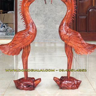 Hạc Thờ Gỗ, Những mầu hạc thờ bằng gỗ đẹp