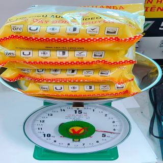 Dây AV HJD 6 đầu - Màu Trắng 10M