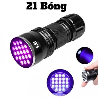Đèn UV 21 Bóng Led Soi Tiền, Sấy Keo UV - UV21