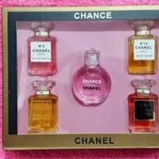 set nước hoa chance giấy 5 chai