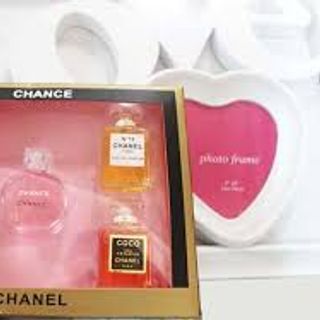 set nước hoa chance giấy 5 chai