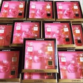 set nước hoa chance giấy 5 chai