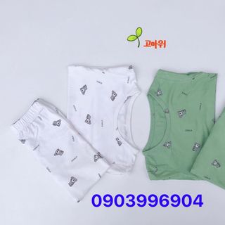 Bộ thun lạnh cho bé chuẩn peekaboo
