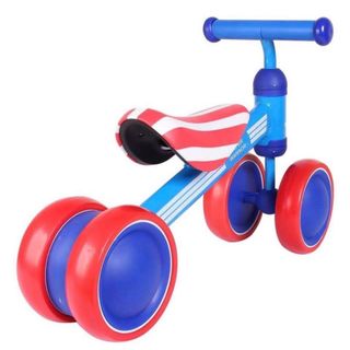 Xe chòi chân thăng bằng bốn bánh cho bé khung sắt