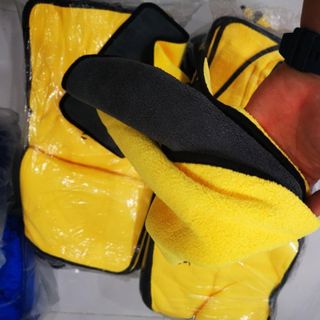 Khăn Lau Xe Microfiber 2 Lớp Chuyên Dụng Vải Mềm Thấm Hút Nhanh 30x40cm - KL30x40