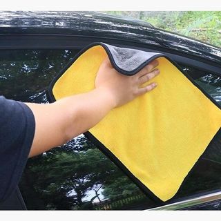 Khăn Lau Xe Microfiber Chuyên Dụng 2 Lớp Siêu Thấm Vải Mềm Mịn 30x60cm - KL30x60