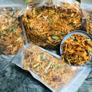 KHÔ GÀ LÁ CHANH NHÀ LÀM - ĂN THIỆT NGON
