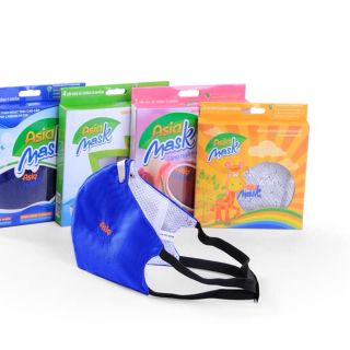 Khẩu Trang N95 Than Hoạt Tính AsiaMask ( Xé Dán Sau Gáy)