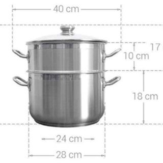 Nồi hấp H.T. Cook 28cm
