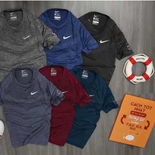 Quần áo thể thao- áo thun Ni.ke gym sport cao cấp thể thao vải poly 4 chiều 100%- giá xưởng