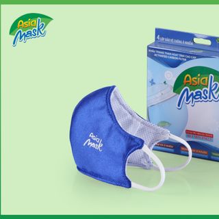 Khẩu Trang Vải Kháng Khuẩn 3 Lớp Asia Mask AM-50