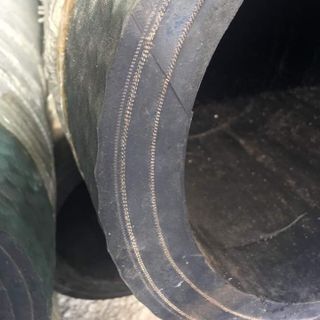 Ống cao su lõi thép phi 220 hút - xả cát, sỏi, bê tông