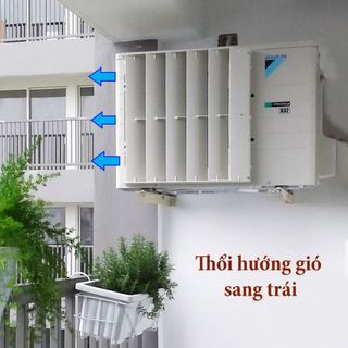 BỘ CHUYỂN HƯỚNG GIÓ NÓNG ĐIỀU HOÀ GÍA TẠI XƯỞNG HÀ NỘI