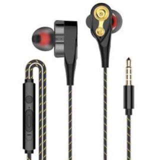 Tai nghe nhét tai 110 siêu bass có mic đàm thoại jack 3.5