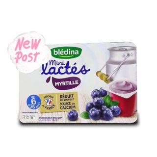 Sữa chua Pháp BLEDINA PHÁP 6m- Lốc 6 hũ*55g (Khay 8 lốc)