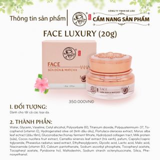 Kem FACE LUXURY giá sỉ