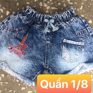 QUẦN JEAN ĐÙI BÉ GÁI ( 1-8)