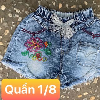 QUẦN JEAN ĐÙI BÉ GÁI ( 1-8)