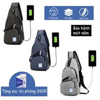 Túi đeo chéo thời trang có sạc