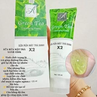Sữa rửa mặt trà xanh x2