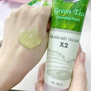 Sữa rửa mặt trà xanh x2