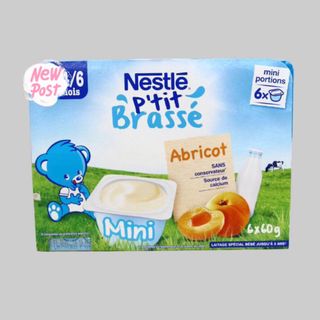 Sữa chua NESTLE PHÁP 4/6m (Lốc 6hũ*60g)-Khay 8 lốc