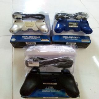 Tay cầm ps3 kết nối không dây hoặc có dây mới full box nguyên hộp